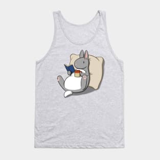 Bunny And Book Tank Top